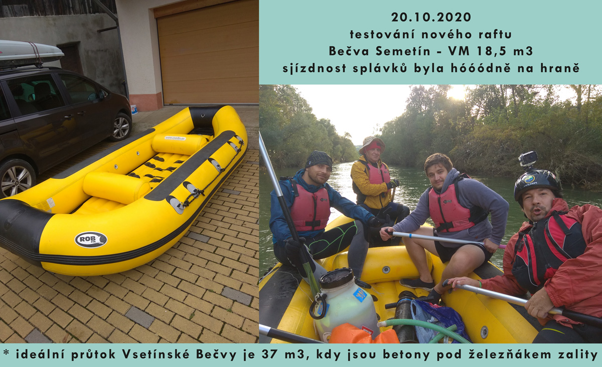 Becva 2020 10 20 Novy Raft