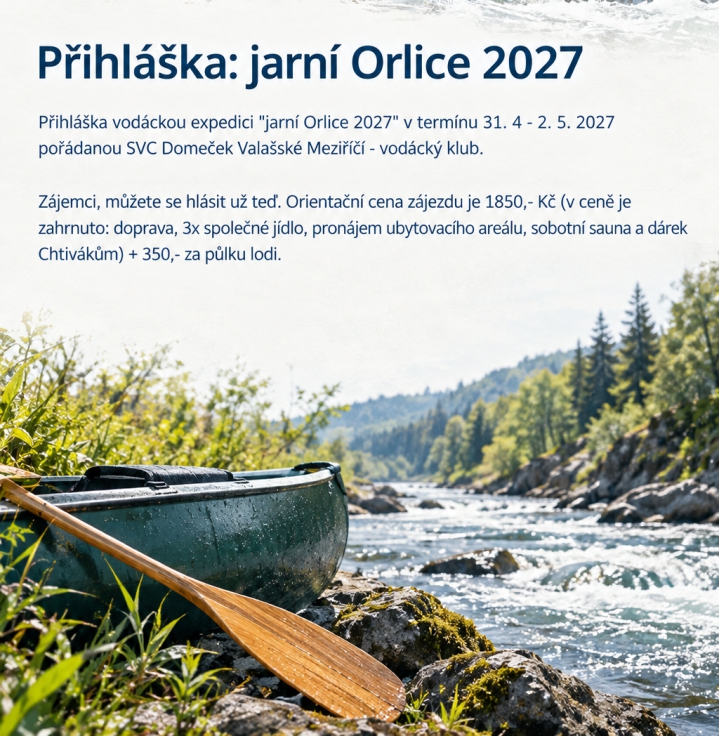 Pozvánka jarní Orlice 2027- předběžná